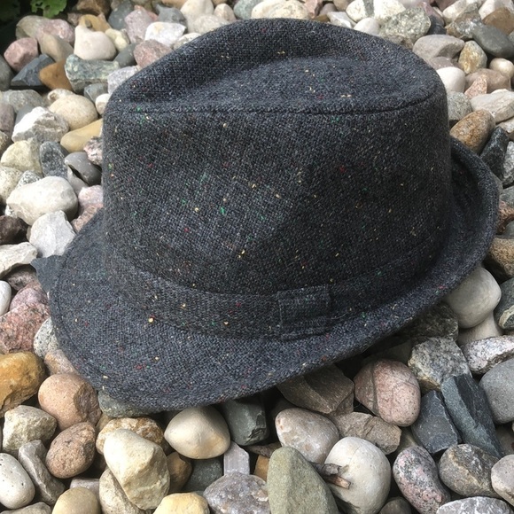 Youth Gray Fedora‎ Hat - Picture 1 of 7